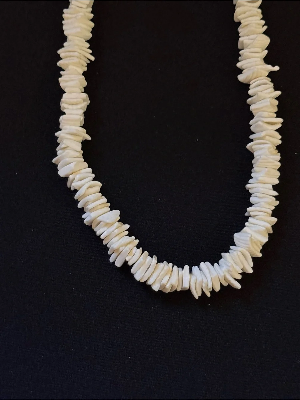 White Shell Chip Necklace - Women‎ Jewelry (n1)